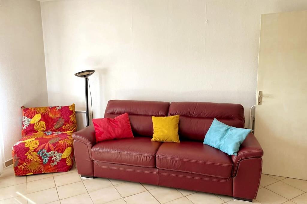 Appartamento Charmant Studio Costebelle Proche Gare, Terrasse Et Parking Gratuit Hyères Esterno foto